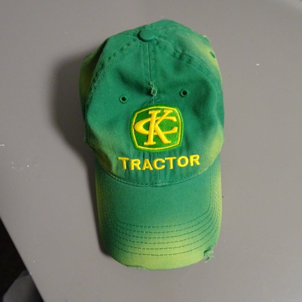 Kenny Chesney Green Tractor Hat